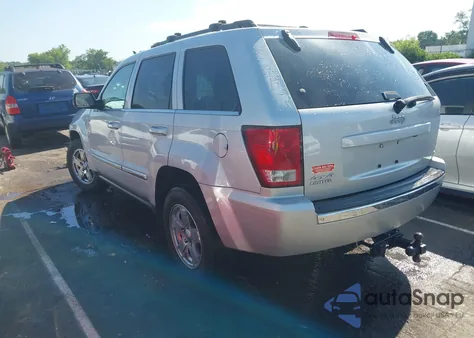 2007 Jeep Grand Cherokee Limited z USA, uszkodzony, nr VIN 1J8HR58N67C525930